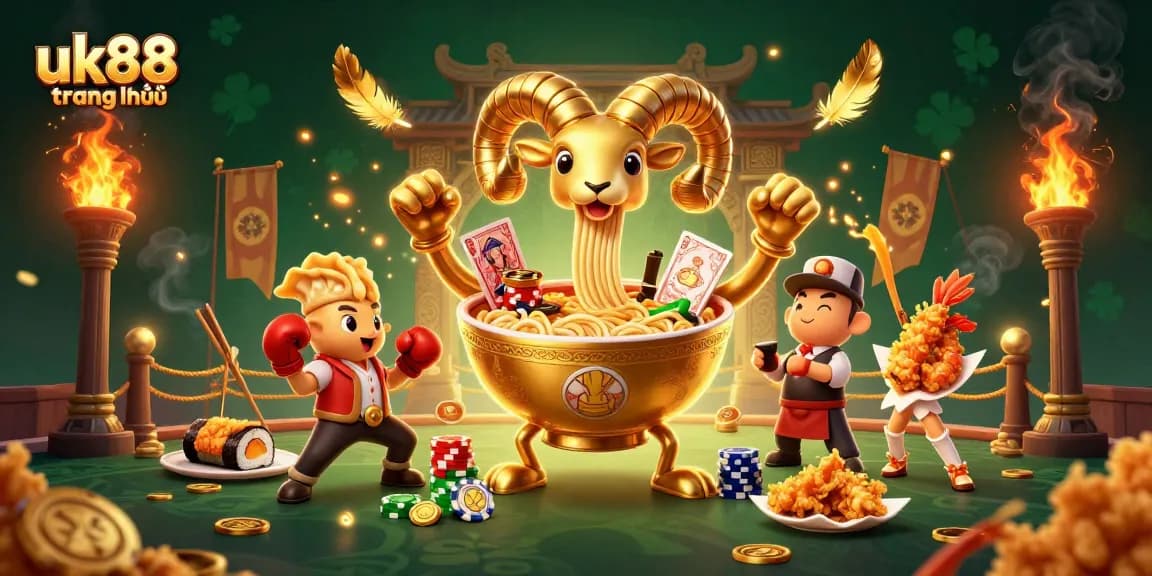 Engage with uk88 trang chủ in vibrant 3D casino illustration featuring dynamic characters and elements.
