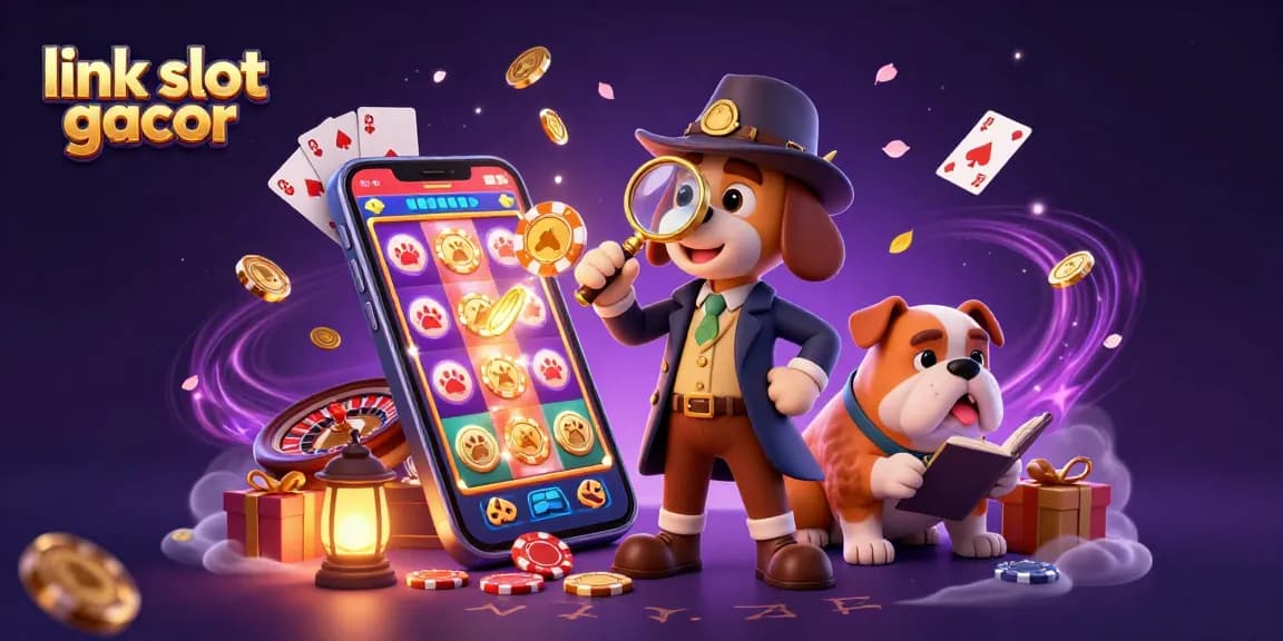 Engage with the link slot gacor as detectives explore casino treasures with colorful slot games.