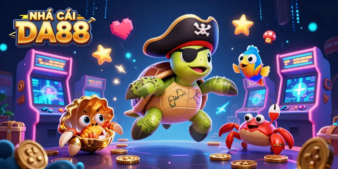 Engage with NHÀ CÁI DA88 through vibrant gaming scenes filled with interactive casino elements.