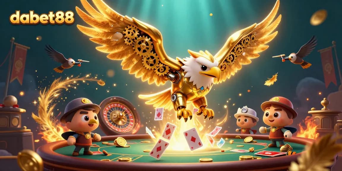 Experience the thrilling adventures of dabet88 with dynamic 3D casino action and vibrant elements.