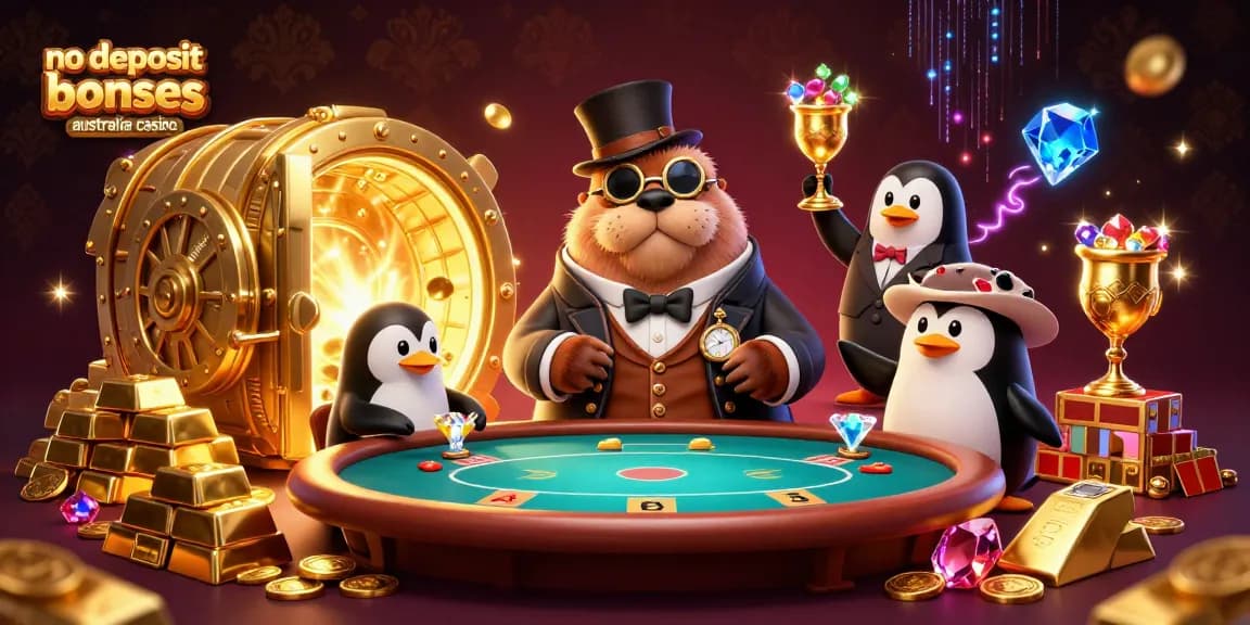 Experience excitement with no deposit bonuses australia casino at this underwater poker table.