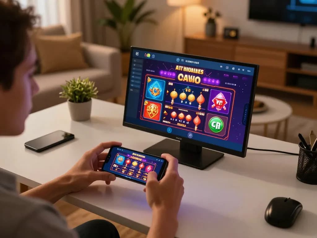 Engaging with SC88 đăng nhập on mobile app for seamless casino gameplay.